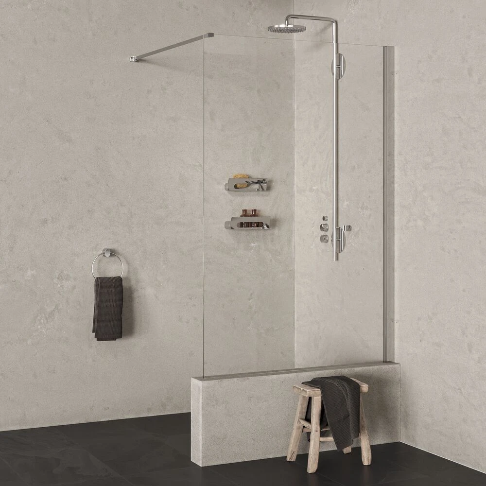 Geesa Wynk Douchemand 25cm Chroom 7 Geesa Wynk Douchemand 25cm Chroom - Afbeelding 5