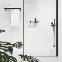 Geesa Nemox Douchemand 34,9cm Zwart 12 Geesa Nemox Douchemand 34,9cm Zwart -hotbath winkel 8712163210791 5