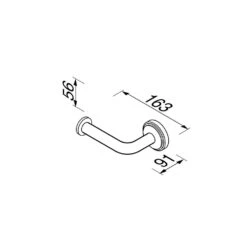 Geesa Naxos Toiletrolhouder Zonder Klep Chroom 9 Geesa Naxos Toiletrolhouder Zonder Klep Chroom -hotbath winkel 8712163211385 4