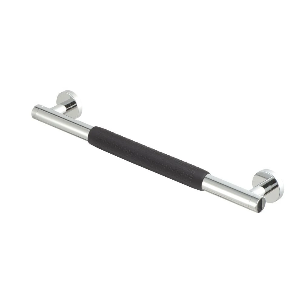 Geesa Comfort & Safety Wandbeugel 45cm Chroom/zwart 3 Geesa Comfort & Safety Wandbeugel 45cm Chroom/zwart