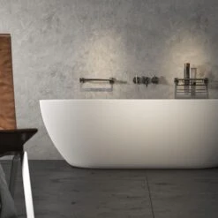 Geesa Nemox Douchemand 34,9cm Zwart Metaal Geborsteld -hotbath winkel 8712163213266 4