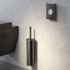 Geesa Nemox Houder Voor Hygiënische Zakjes Zwart Metaal Geborsteld 10 Geesa Nemox Houder Voor Hygiënische Zakjes Zwart Metaal Geborsteld -hotbath winkel 8712163213297 4