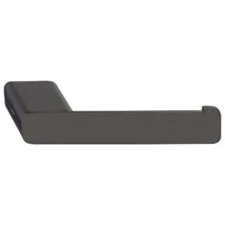 Alternative view of Geesa Shift Toiletrolhouder Zonder Klep Zwart Metaal Geborsteld Rechts