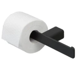 Geesa Shift Toiletrolhouder Zonder Klep Dubbel Zwart