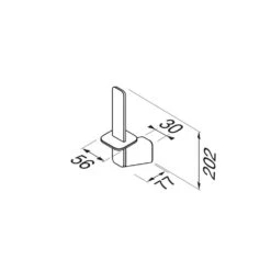 Geesa Shift Reserverolhouder Chroom 9 Geesa Shift Reserverolhouder Chroom -hotbath winkel 8712163214782 4