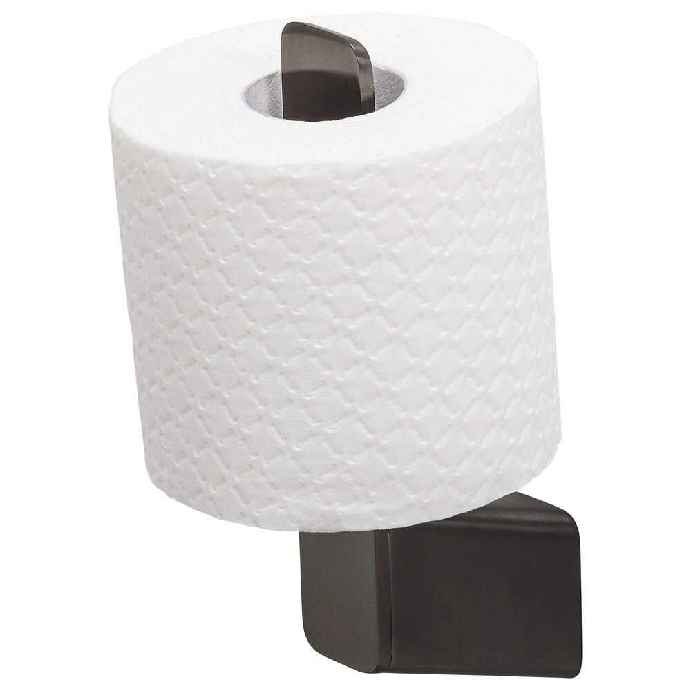 Geesa Shift Reserverolhouder Zwart Metaal Geborsteld 4 Geesa Shift Reserverolhouder Zwart Metaal Geborsteld - Afbeelding 2