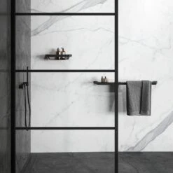 Geesa Shift Douchemand 35cm Zwart 10 Geesa Shift Douchemand 35cm Zwart -hotbath winkel 8712163214850 4