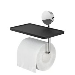 Geesa Opal Toiletrolhouder Met Planchet Chroom