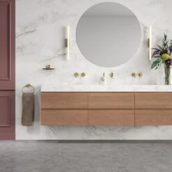 Geesa Opal Glashouder Met Glas Goud Geborsteld -hotbath winkel 8712163218032 3