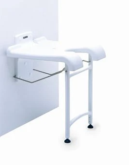 Aquatec Sansibar Douchezitting Opklapbaar M. Verstelbare Poten Wit 3 Aquatec Sansibar Douchezitting Opklapbaar M. Verstelbare Poten Wit