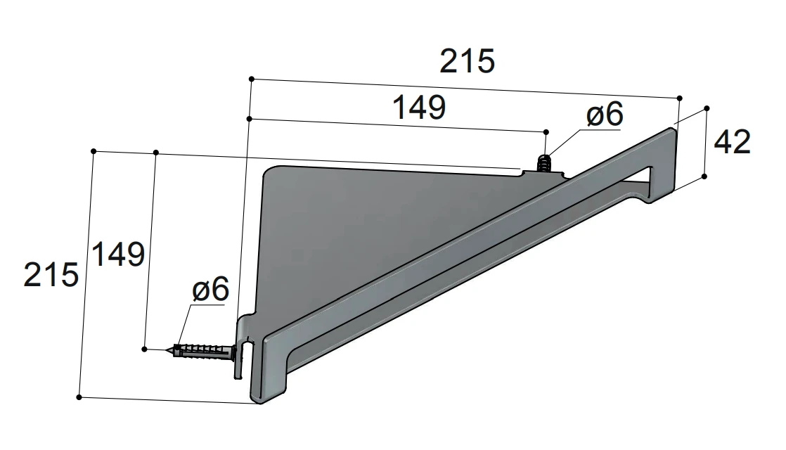 Hotbath Archie Design Doucherekje Hoek Gunmetal Geborsteld PVD 4 Hotbath Archie Design Doucherekje Hoek Gunmetal Geborsteld PVD - Afbeelding 2