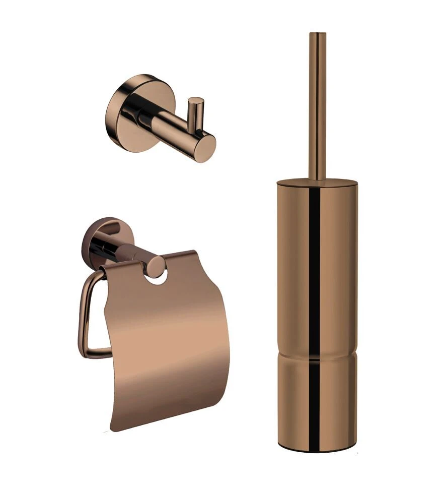 Best Design Dijon Toiletaccessoiresset Sunny Bronze - Brons 3 Best Design Dijon Toiletaccessoiresset Sunny Bronze - Brons