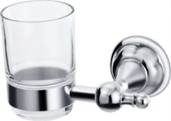 Best Design Liberty Beker Met Houder Chroom