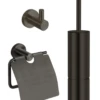 Best Design Moya Toilet Accessoires Set Gunmetal Verouderd Ijzer 2 Best Design Moya Toilet Accessoires Set Gunmetal Verouderd Ijzer -hotbath winkel best design moya toilet accessoires set gunmetal verouderd ijzer 4011970 1