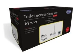 Best Design Viera Toilet Accessoires Set Chroom