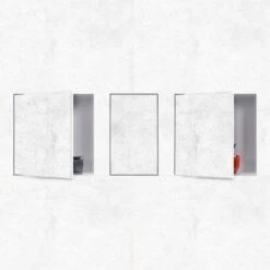 LoooX T-Box Inbouwnis Betegelbaar 15x30x10cm Wit