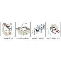 Cata X-mart 12H Axial Badkamer Ventilator Met Timer & Vochtsensor 20W Ø120mm RVS 10 Cata X-mart 12H Axial Badkamer Ventilator Met Timer & Vochtsensor 20W Ø120mm RVS - Afbeelding 8