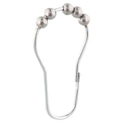 Differnz Anello Douchegordijnringen 12 Stuks Chroom