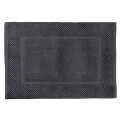 Differnz Basics Badmat 50x80cm Donkergrijs