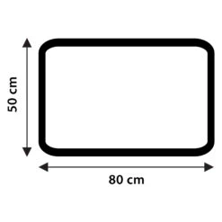 Differnz Candore Badmat 50x80cm Lichtgrijs -hotbath winkel differnz candore badmat 50x80cm lichtgrijs sk30638 1