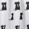 Differnz Cats Douchegordijn 180x200cm -hotbath winkel differnz cats douchegordijn 180x200cm sk30608 2