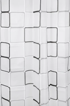 Differnz Cubi Peva Douchegordijn 180x200cm