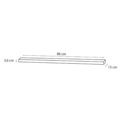 Differnz Force Planchet 86cm Eiken -hotbath winkel differnz force planchet 86cm eiken sk35498 1