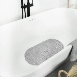 Differnz Lapis Bad Inlegmat 70x35cm Grijs