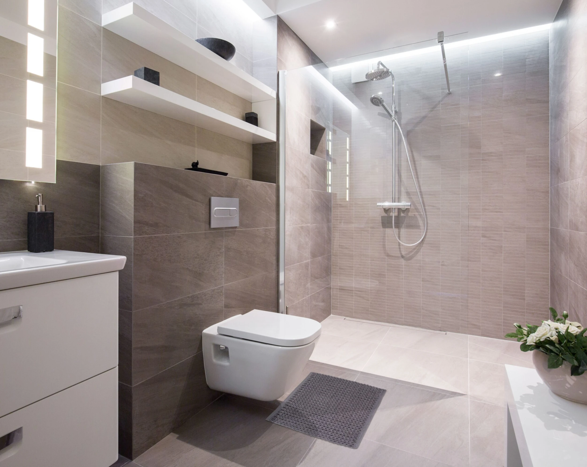 Differnz Manus Badmat 60x60 Antraciet 3 Differnz Manus Badmat 60x60 Antraciet