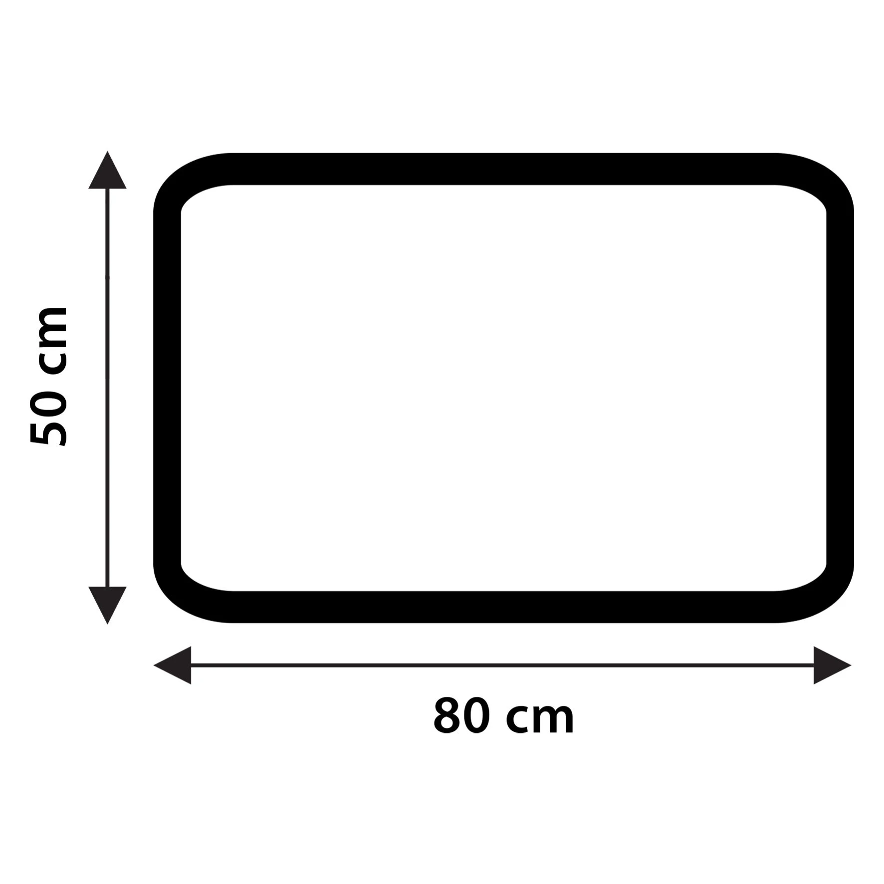 Differnz Relax Badmat 50x80cm Grijs 4 Differnz Relax Badmat 50x80cm Grijs - Afbeelding 2