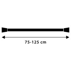 Differnz Round Douchegordijnstang Om Vast Te Klemmen 75-125cm Wit 9 Differnz Round Douchegordijnstang Om Vast Te Klemmen 75-125cm Wit -hotbath winkel differnz round douchegordijnstang om vast te klemmen 75 125cm wit sk35802 1