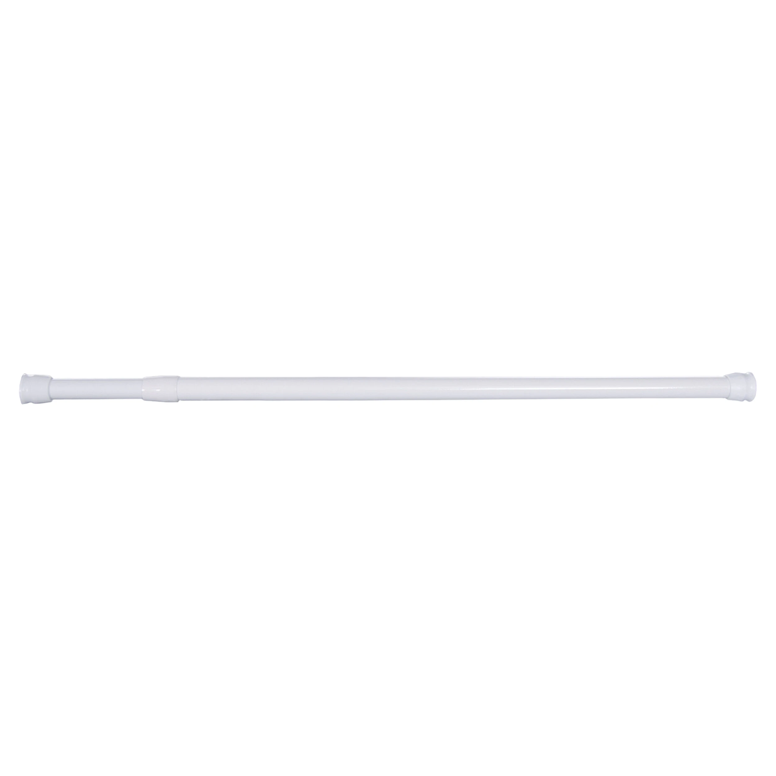 Differnz Round Douchegordijnstang Om Vast Te Klemmen 75-125cm Wit 3 Differnz Round Douchegordijnstang Om Vast Te Klemmen 75-125cm Wit
