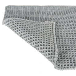 Differnz Wafel Badmat 50x80cm Grijs -hotbath winkel differnz wafel badmat 50x80cm grijs sk49428 7