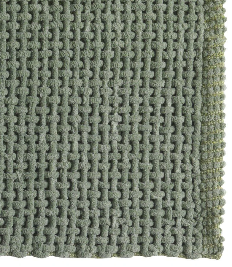 Gedy Knot Badmat Antislip 50x80cm Groen 4 Gedy Knot Badmat Antislip 50x80cm Groen - Afbeelding 2