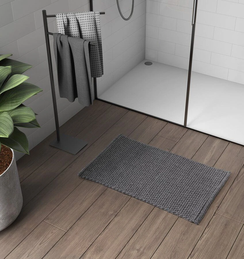 Gedy Knot Badmat Antislip 50x80cm Groen 5 Gedy Knot Badmat Antislip 50x80cm Groen - Afbeelding 3