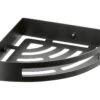 Gedy Smart Hoek Doucherek 21cm Mat Zwart 2 Gedy Smart Hoek Doucherek 21cm Mat Zwart -hotbath winkel gedy smart hoek doucherek 21cm mat zwart sk31086