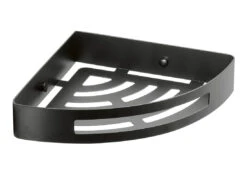 Gedy Smart Hoek Doucherek 21cm Mat Zwart