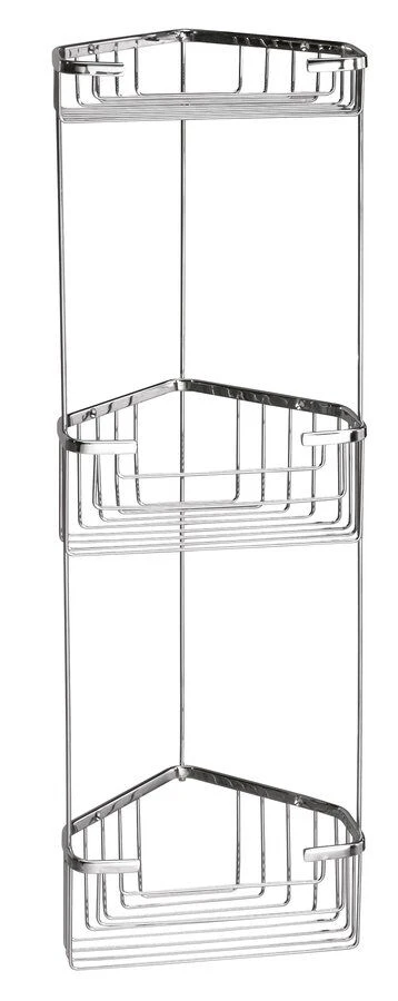 Gedy Smart Hoek Doucherek 3 Laags Chroom 3 Gedy Smart Hoek Doucherek 3 Laags Chroom