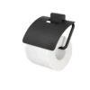 Geesa Topaz Toiletrolhouder Met Klep Zwart 2 Geesa Topaz Toiletrolhouder Met Klep Zwart -hotbath winkel geesa topaz toiletrolhouder met klep zwart 917908 06 a 2