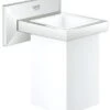 Grohe Allure Brilliant Houder Met Glas Chroom -hotbath winkel grohe allure brilliant houder met glas chroom 0442156 1