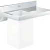Grohe Allure Brilliant Plankje Met Glas Chroom -hotbath winkel grohe allure brilliant plankje met glas chroom 0442157 1