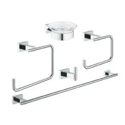 Grohe Essentials Cube Accessoiresset 5-in-1 Chroom