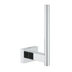 Grohe Essentials Cube Reserve Toiletrolhouder Chroom