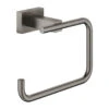 Grohe Essentials Cube Toiletrolhouder Zonder Klep Brushed Hard Graphite -hotbath winkel grohe essentials cube toiletrolhouder zonder klep brushed hard graphite 1059015 1
