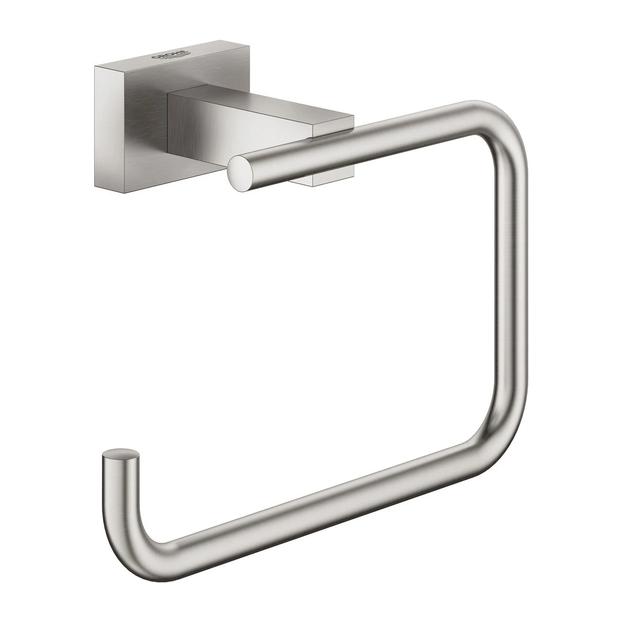 Grohe Essentials Cube Toiletrolhouder Zonder Klep Supersteel 3 Grohe Essentials Cube Toiletrolhouder Zonder Klep Supersteel