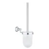 Grohe Essentials Toiletborstelset Chroom -hotbath winkel grohe essentials toiletborstel met houder chroom 0492942 2
