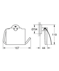 Grohe Essentials Toiletrolhouder Met Klep Brushed Warm Sunset 5 Grohe Essentials Toiletrolhouder Met Klep Brushed Warm Sunset -hotbath winkel grohe essentials toiletrolhouder met klep brushed warm sunset 0498241 2