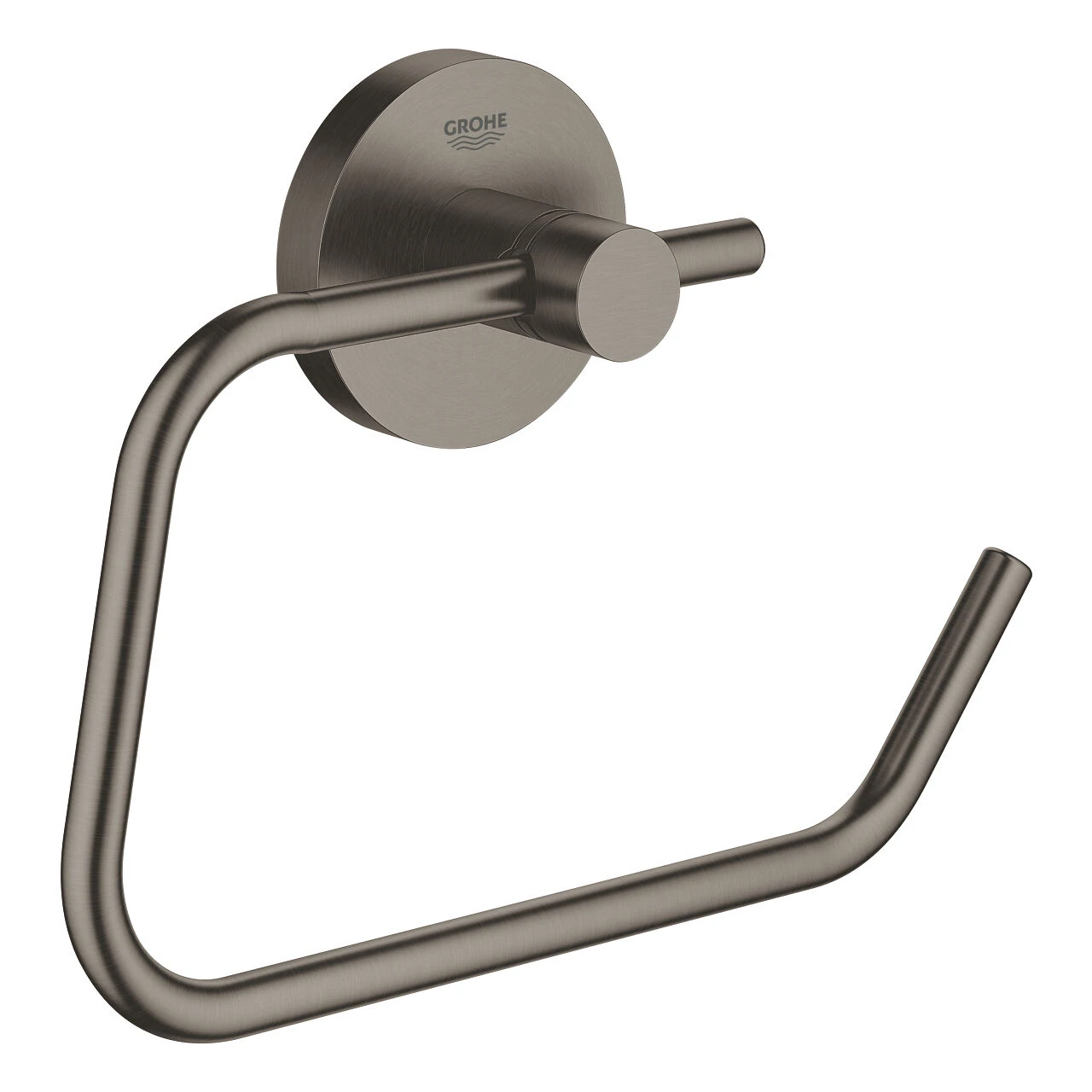 Grohe Essentials Toiletrolhouder Zonder Klep Brushed Hard Graphite 3 Grohe Essentials Toiletrolhouder Zonder Klep Brushed Hard Graphite