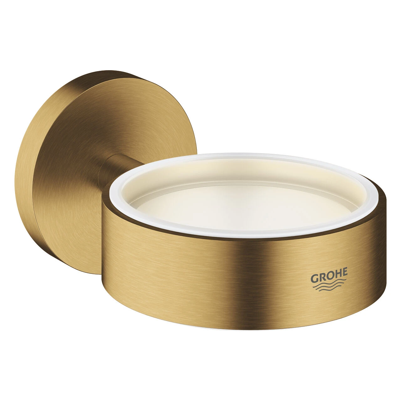 Grohe Essentials Wandhouder Brushed Cool Sunrise 3 Grohe Essentials Wandhouder Brushed Cool Sunrise