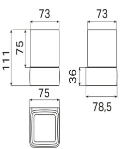 Haceka Aline Bekerhouder Geborsteld Aluminium -hotbath winkel haceka aline bekerhouder geborsteld aluminium 1208594 3